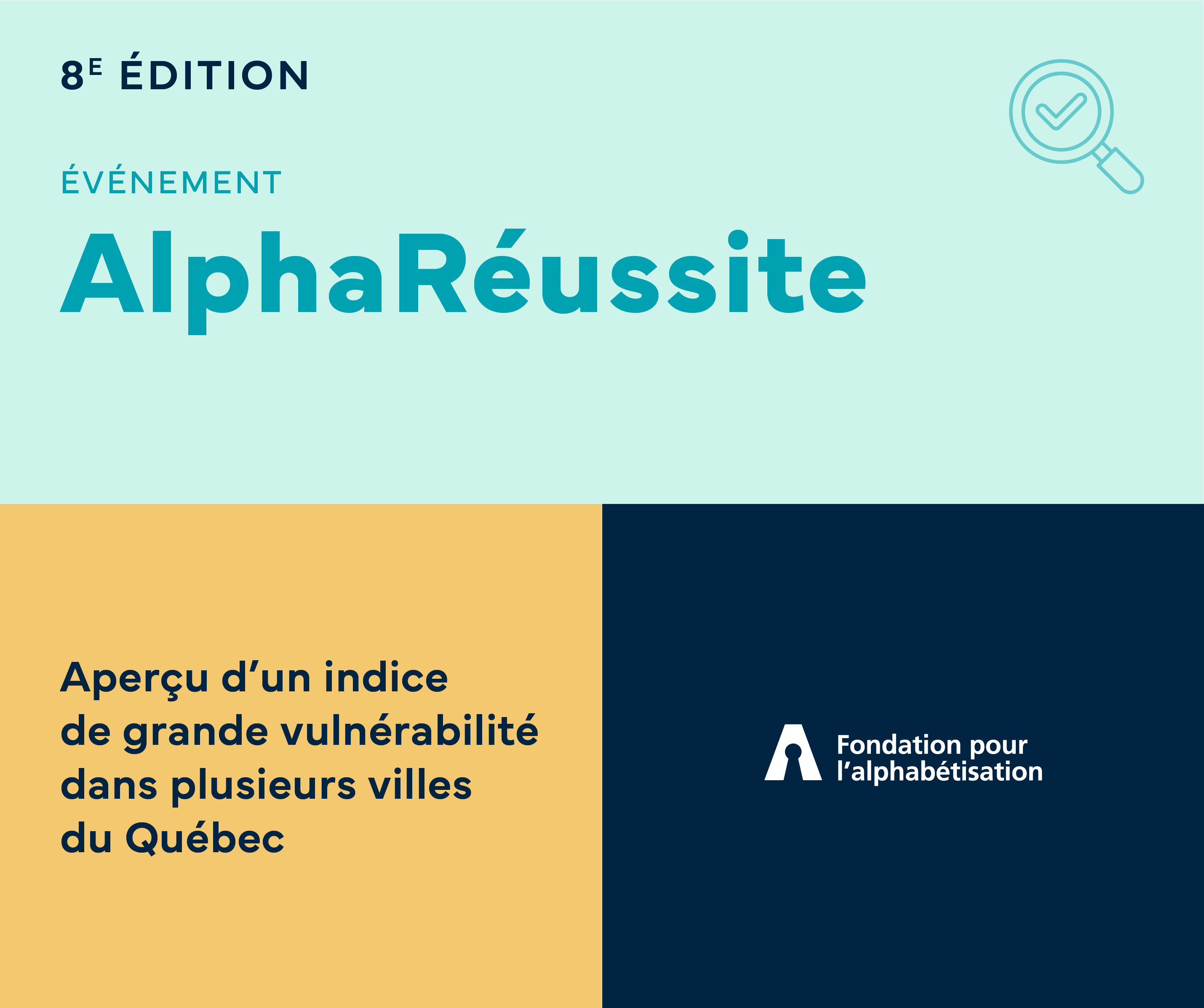 Affiche Événement Alpha Réussite du 19 janvier 2023.